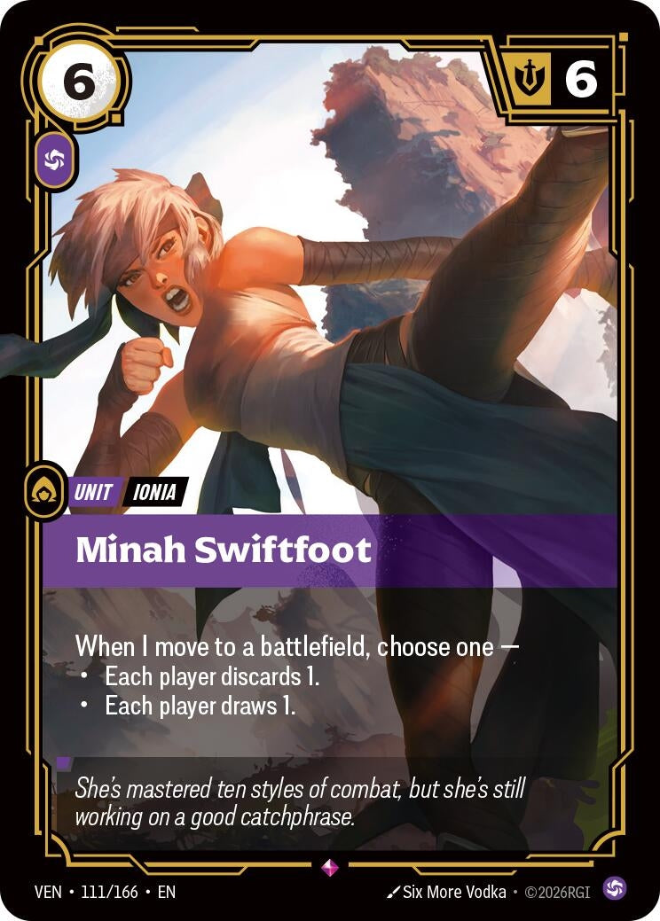 Minah Swiftfoot (111/166) (Vendetta)