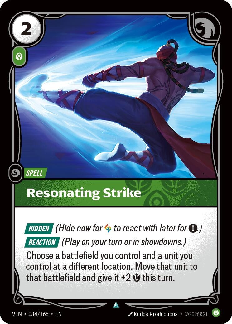 Resonating Strike (034/166) (Vendetta)