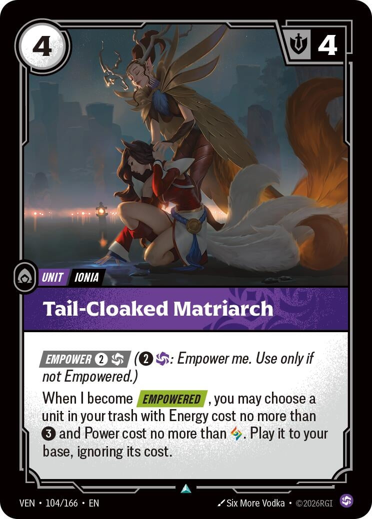 Tail-Cloaked Matriarch (104/166) (Vendetta)