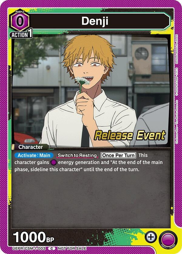 Image for Denji (003) (UE22BT/CSM-1-003) (UE22BT: CHAINSAW MAN Release Event) (UE22BT_RE) - Union Arena