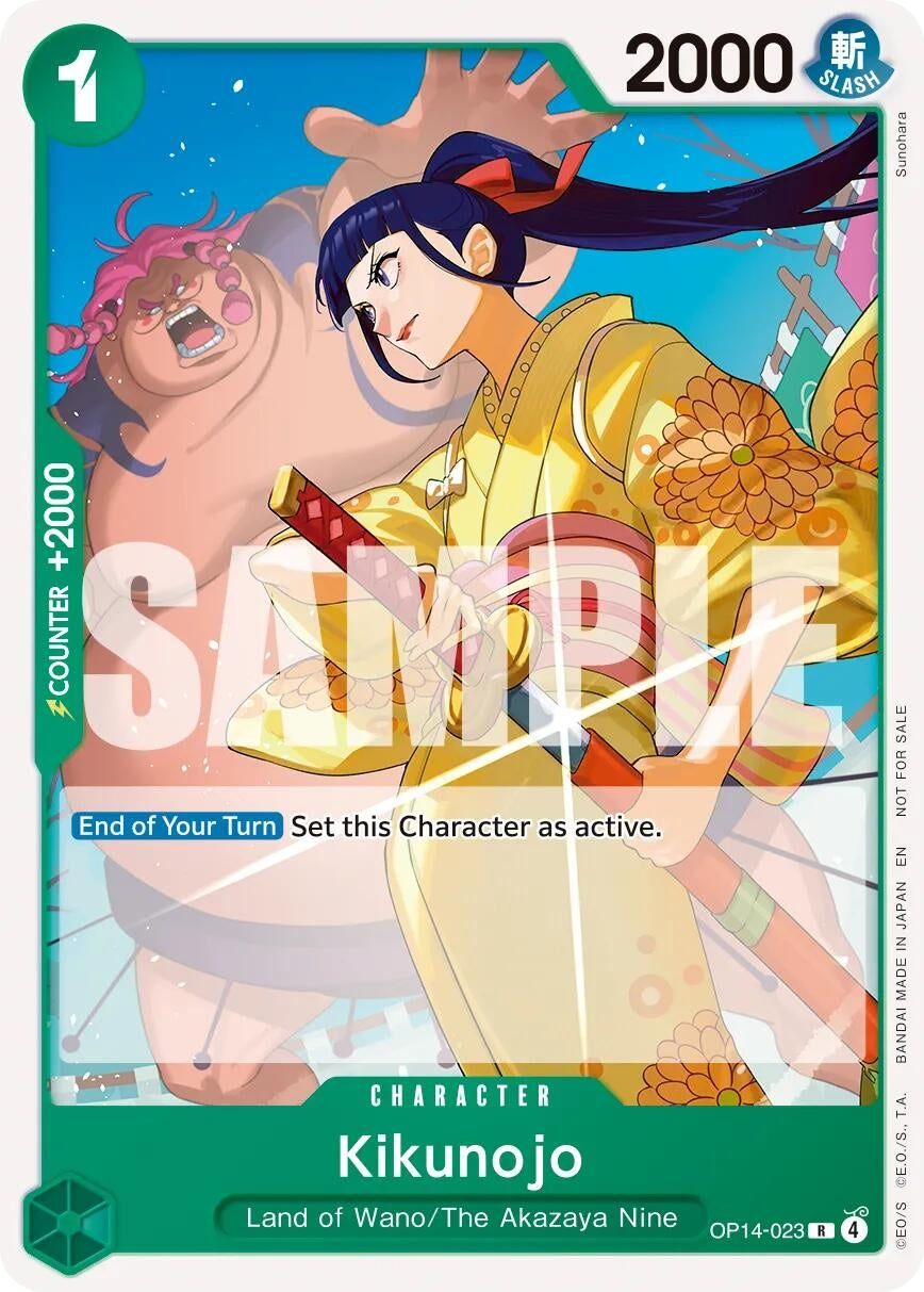 Image for Kikunojo (Tournament Pack 2026 Vol. 3) (OP14-023) (One Piece Promotion Cards) (OP-PR) - One Piece Card Game
