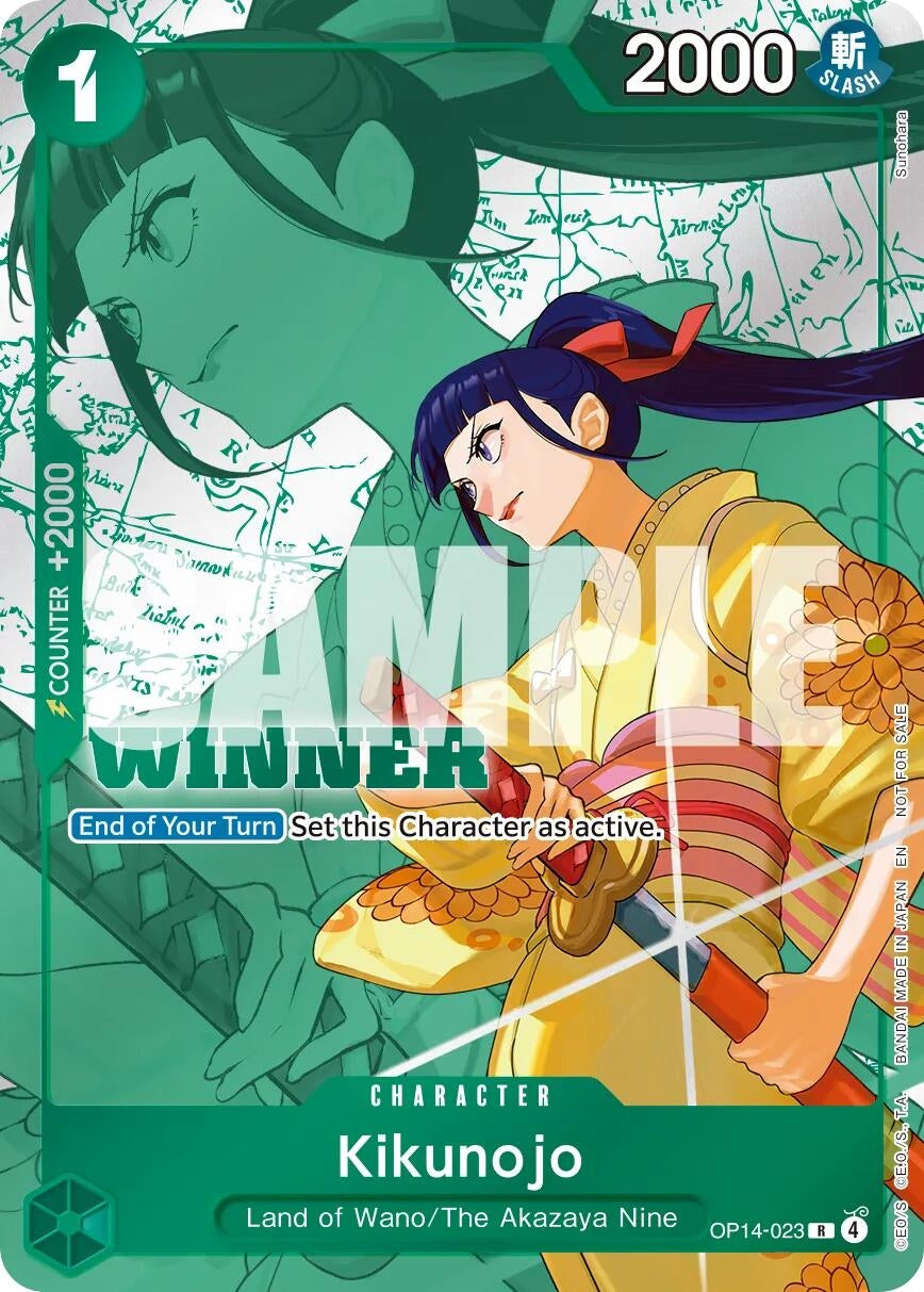 Image for Kikunojo (Winner Pack 2026 Vol. 3) (OP14-023) (One Piece Promotion Cards) (OP-PR) - One Piece Card Game