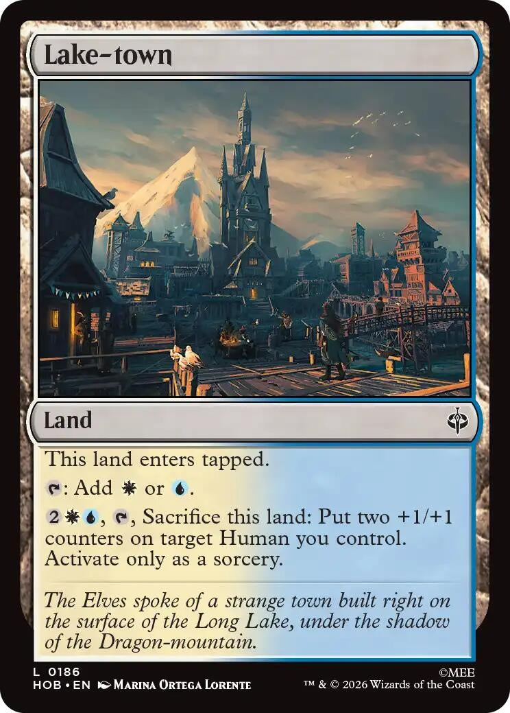 Image for Lake-town (186) (The Hobbit) (HOB) - Magic: The Gathering