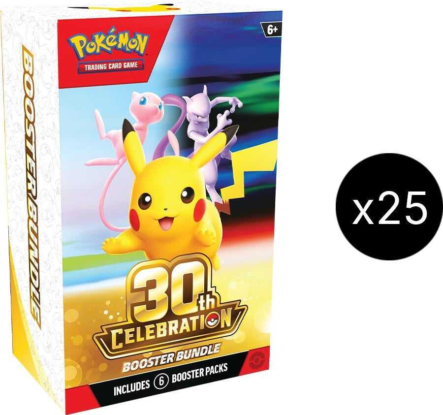 Image for 30th Celebration Booster Bundle Case - Pokemon