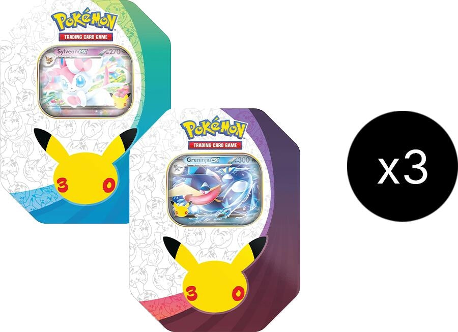 Image for 30th Celebration ex Tin Case - Pokemon