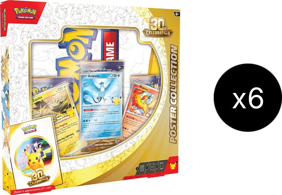 Image for 30th Celebration Poster Collection Case - Pokemon