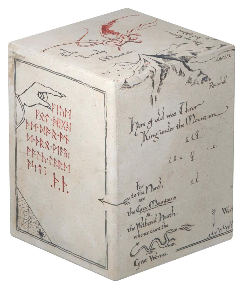 Image for Boulder 100+ RTE Magic: The Gathering The Hobbit - Thror's Map (Glow in the Dark) - Deck Boxes