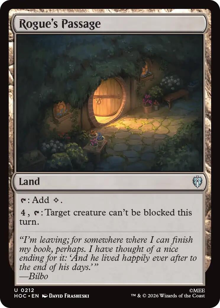 Image for Rogue's Passage (212) (The Hobbit: Eternal-Legal) (HOC) - Magic: The Gathering