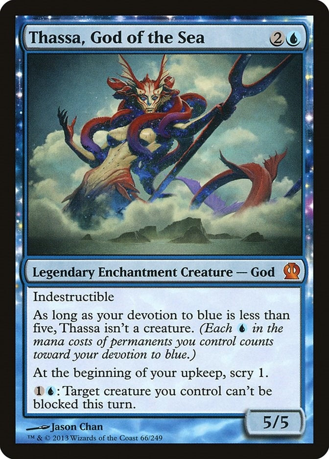 Thassa, God of the Sea (66) (Theros)