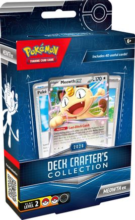 Pokemon TCG: Deck Crafter's Collection - Meowth ex - PokeBox USA