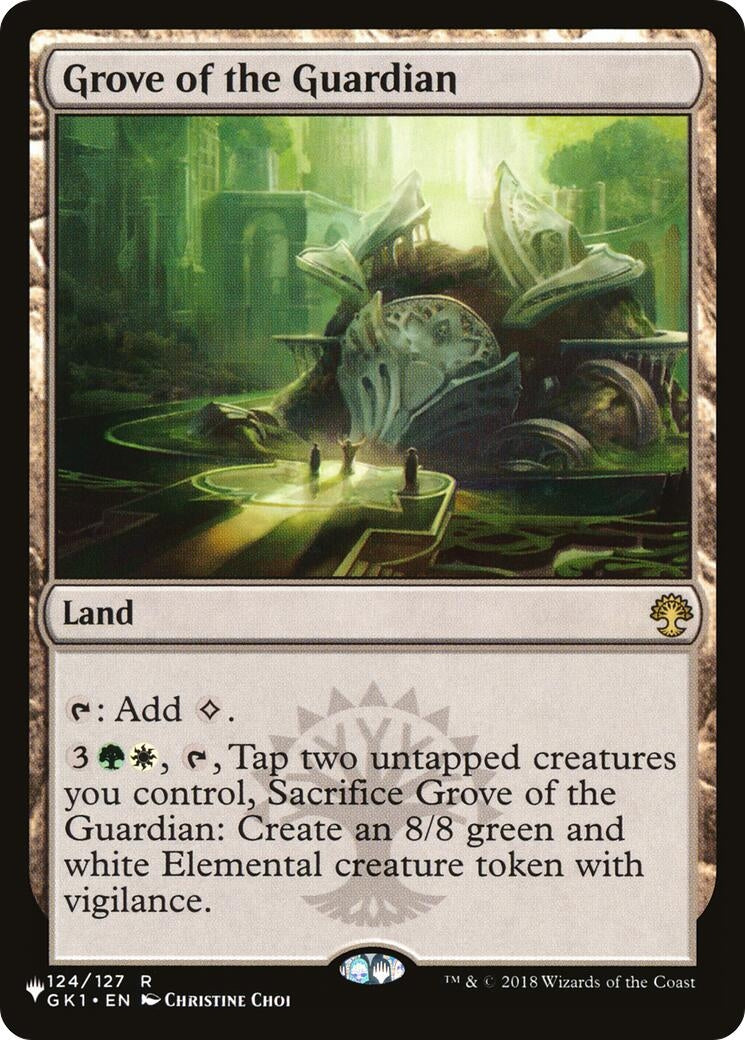 Grove of the Guardian (124) (The List Reprints)