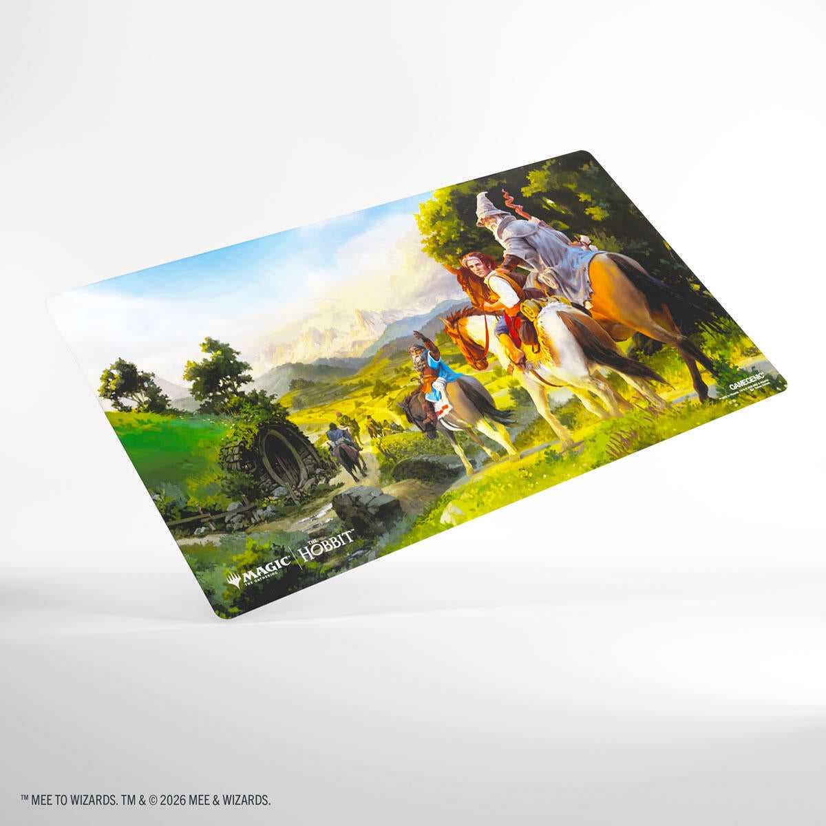 Image for Magic: The Gathering The Hobbit Prime Playmat - Leaving Hobbiton - Playmats