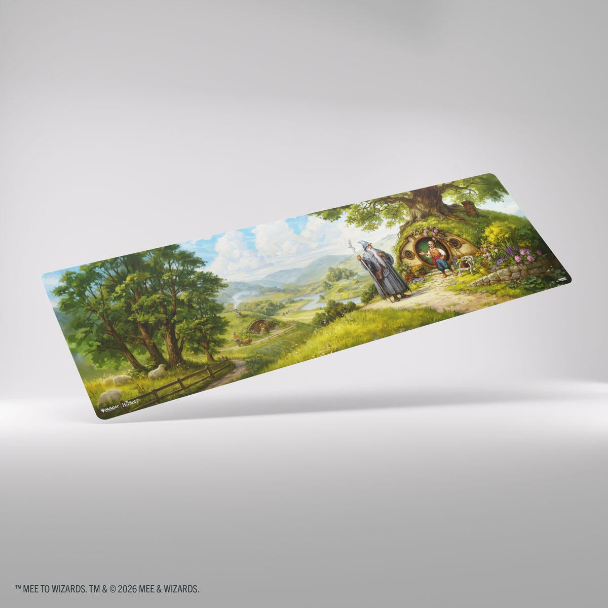 Image for Magic: The Gathering The Hobbit Prime 8 ft Playmat - The Fateful Encounter - Playmats