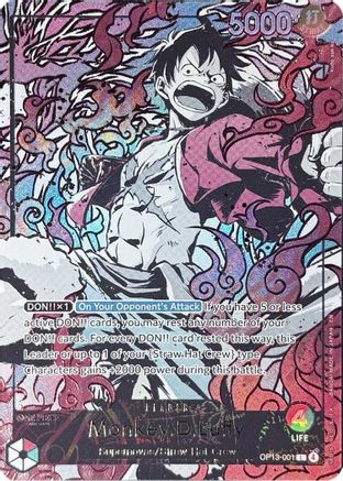 Monkey.D.Luffy (English Version 3rd Anniversary Set) (OP13-001) (One Piece Promotion Cards) (OP-PR)
