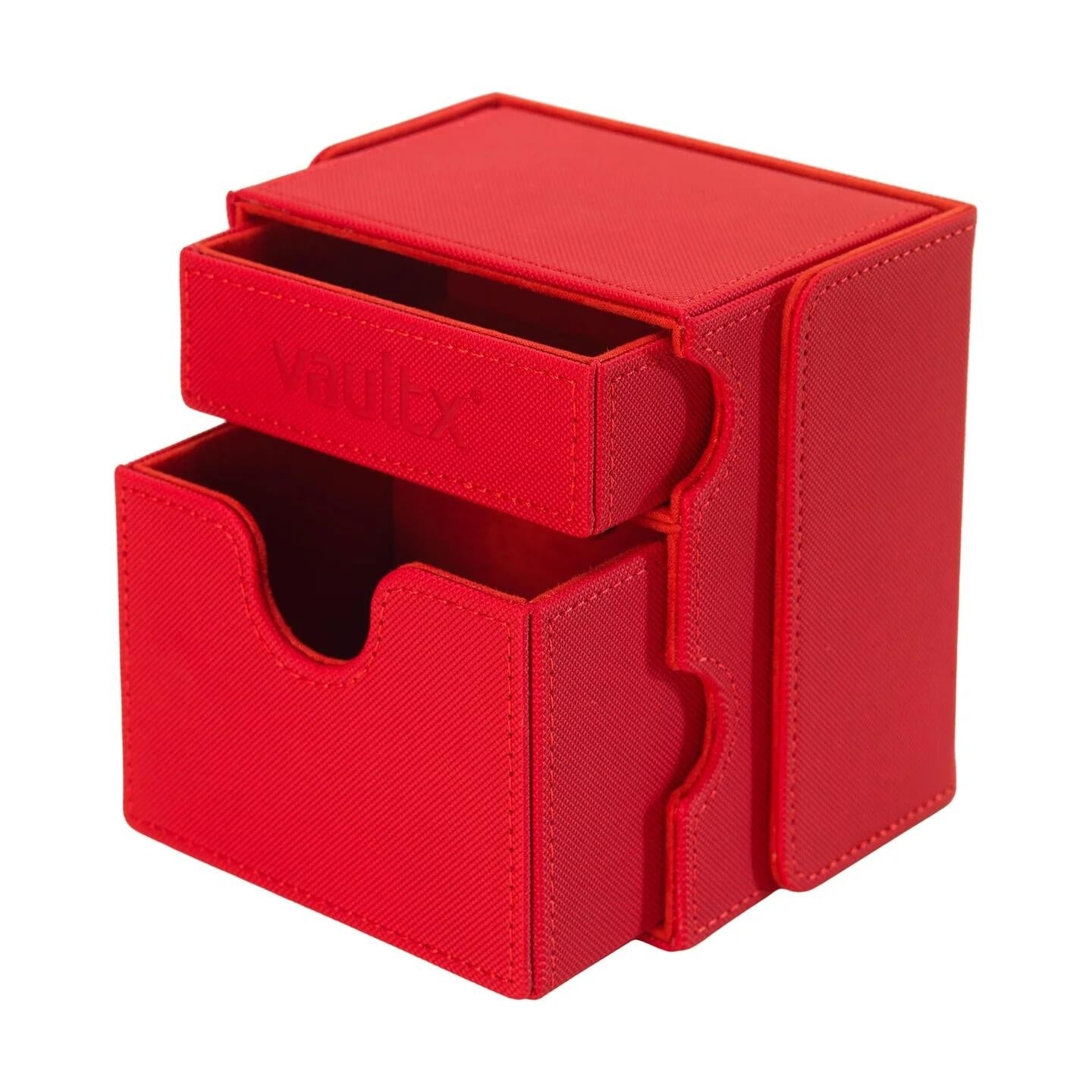 Image for Vault X Exo-Tec Game Box 100+ - Red - Deck Boxes