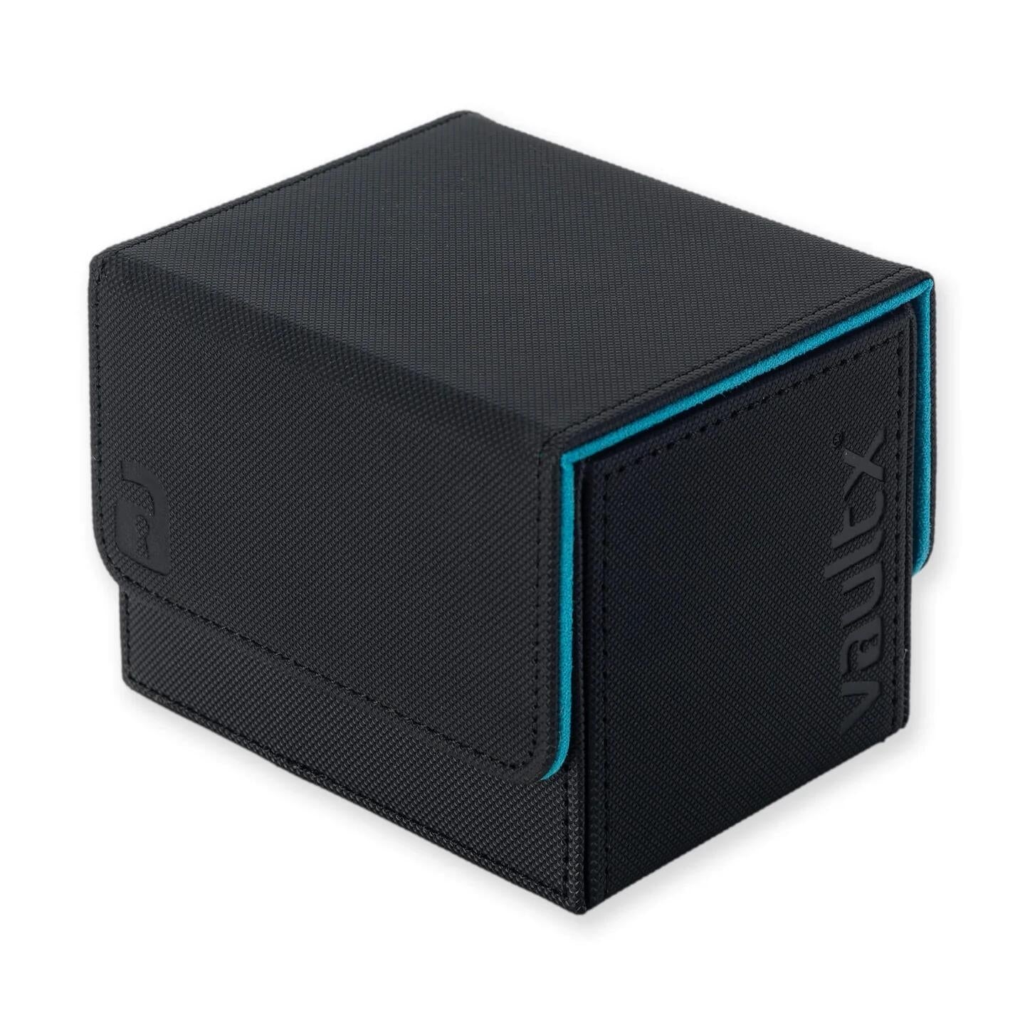 Image for Vault X Exo-Tec Sideloading Deck Box 100+ - Black/Blue - Deck Boxes