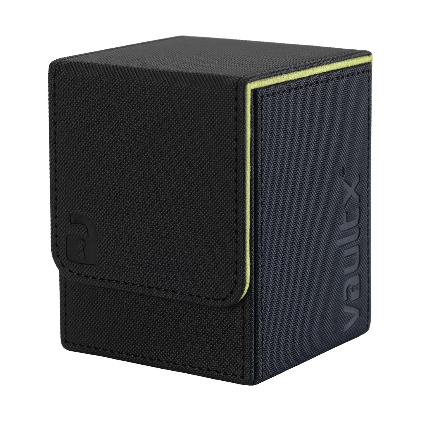 Image for Vault X Exo-Tec Toploading Deck Box 80+ - Black/Green - Deck Boxes