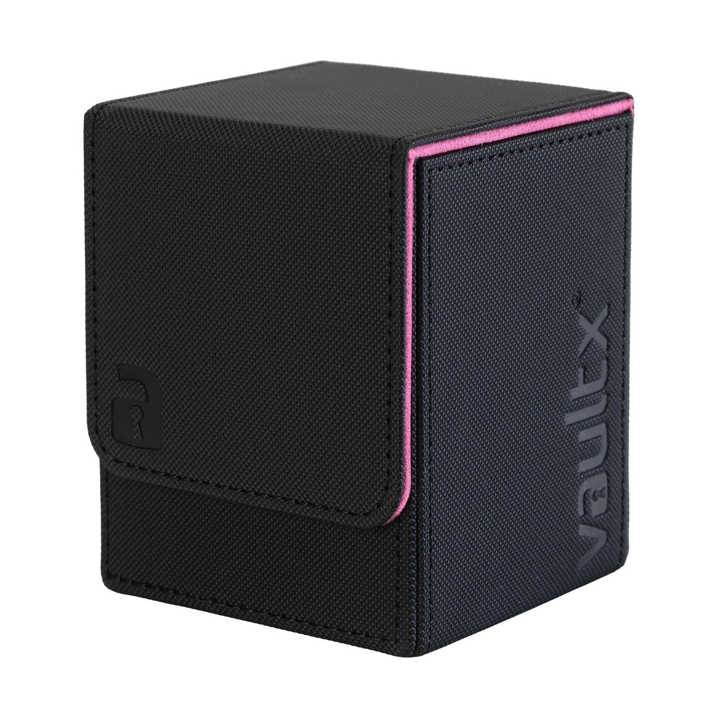 Image for Vault X Exo-Tec Toploading Deck Box 80+ - Black/Pink - Deck Boxes