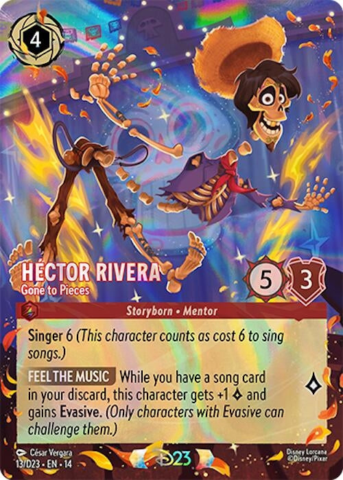 Image for Hector Rivera - Gone to Pieces (13) (D23 Promos) (D23) - Disney Lorcana