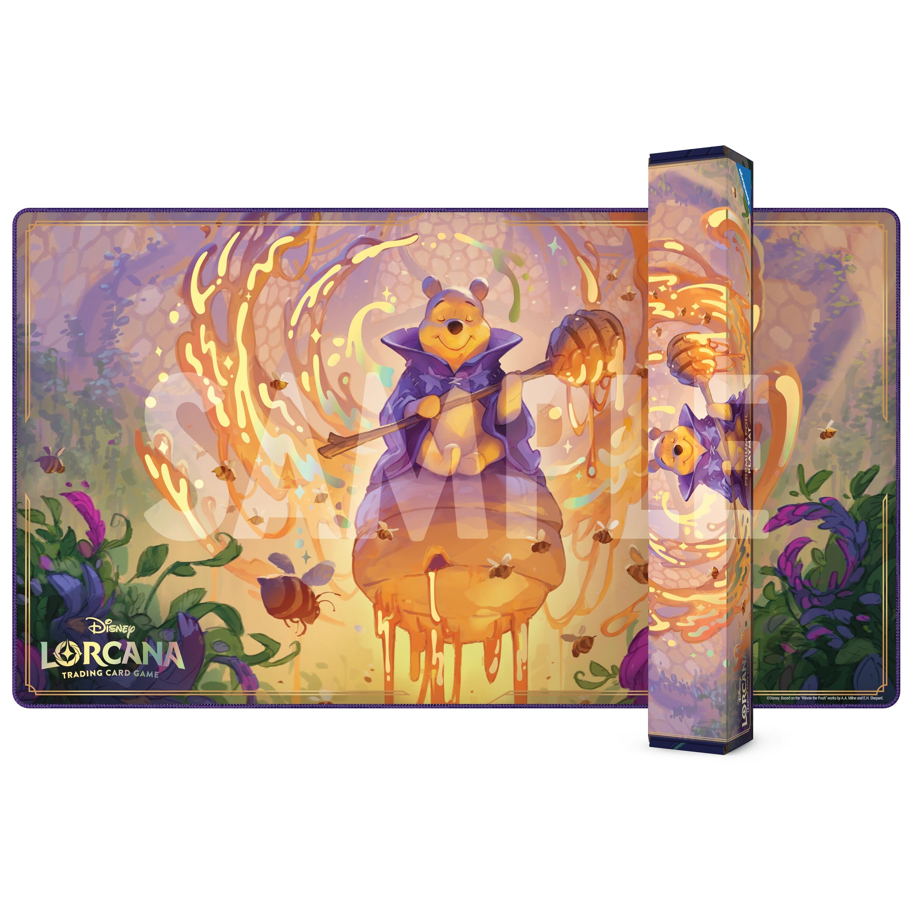 Image for Disney Lorcana: Winnie the Pooh - Hunny Wizard Premium Foil Playmat - Playmats