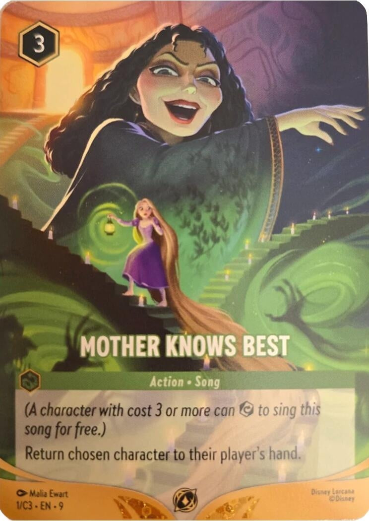 Image for Mother Knows Best (1) (Disney Lorcana Promo Cards) (DLPC) - Disney Lorcana