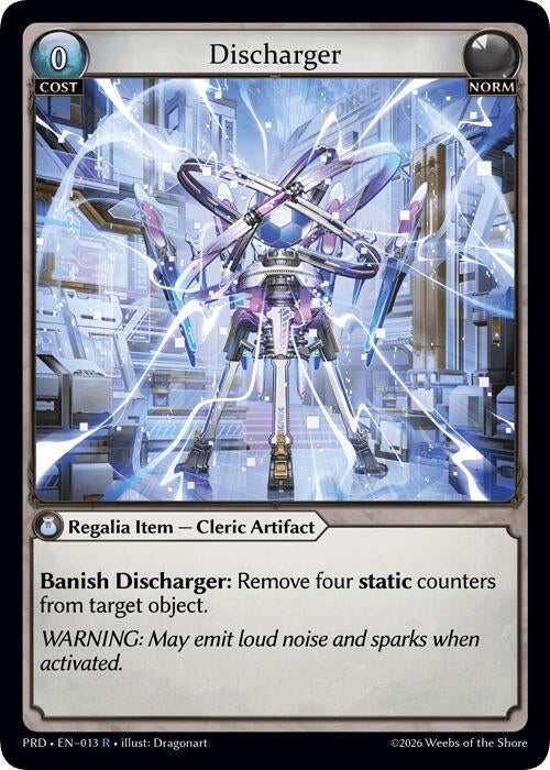 Image for Discharger (013) (.asphodel/paradise) (PRD) - Grand Archive TCG