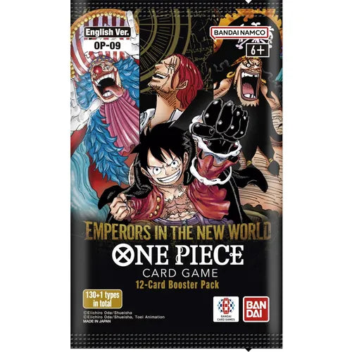 One Piece Card Game - Emperors in the New World OP-09 Booster Pack - English - PokeBox USA