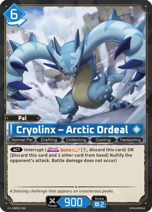 Cryolinx - Arctic Ordeal (EBP01-038) - BP01 Dawn of Palpagos
