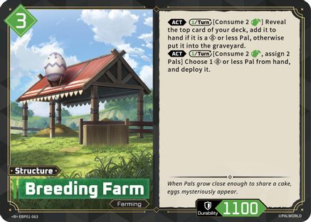 Breeding Farm (EBP01-063) - BP01 Dawn of Palpagos Foil