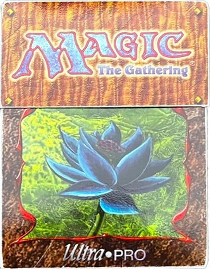Image for Vintage Black Lotus & Juzam Djinn Deck Box for Magic: The Gathering - Deck Boxes