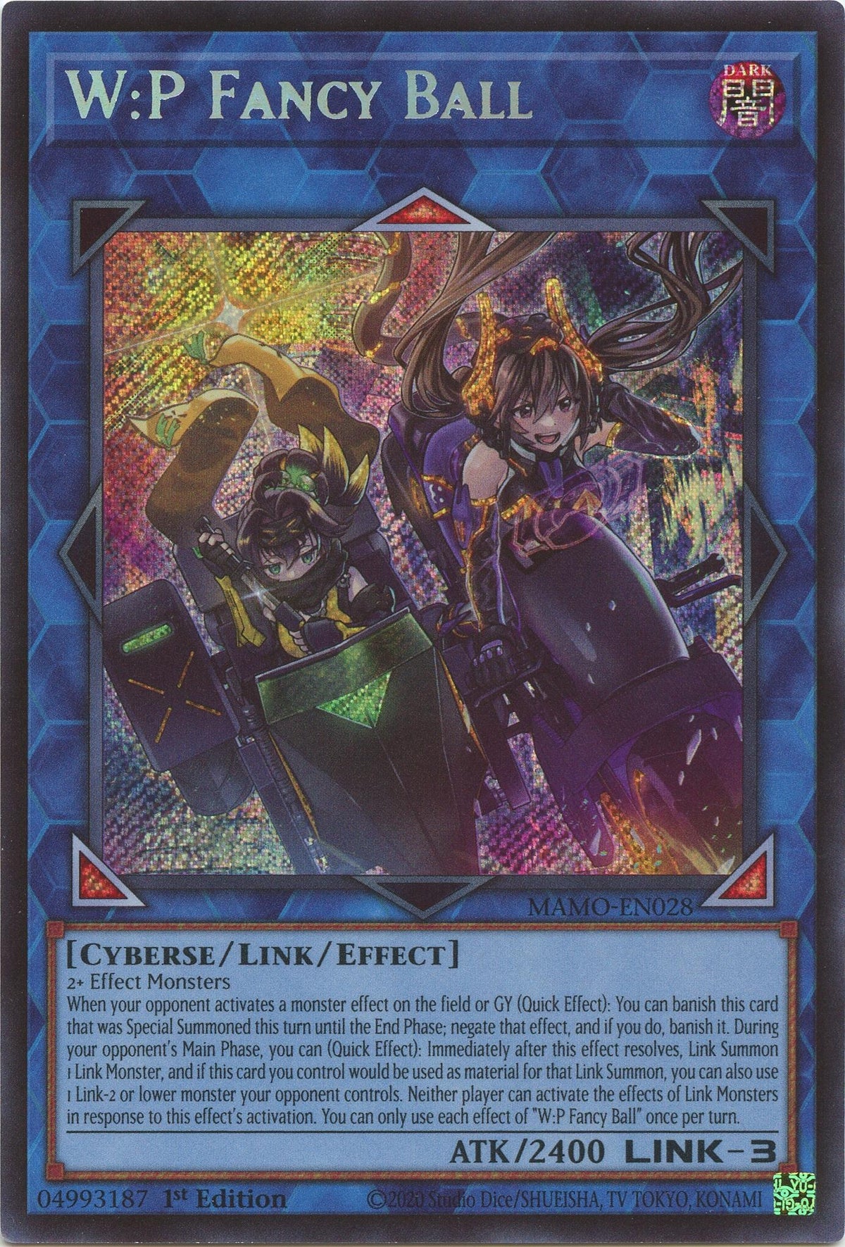 W:P Fancy Ball (Secret Rare) (MAMO-EN028) (Magnificent Monsters)
