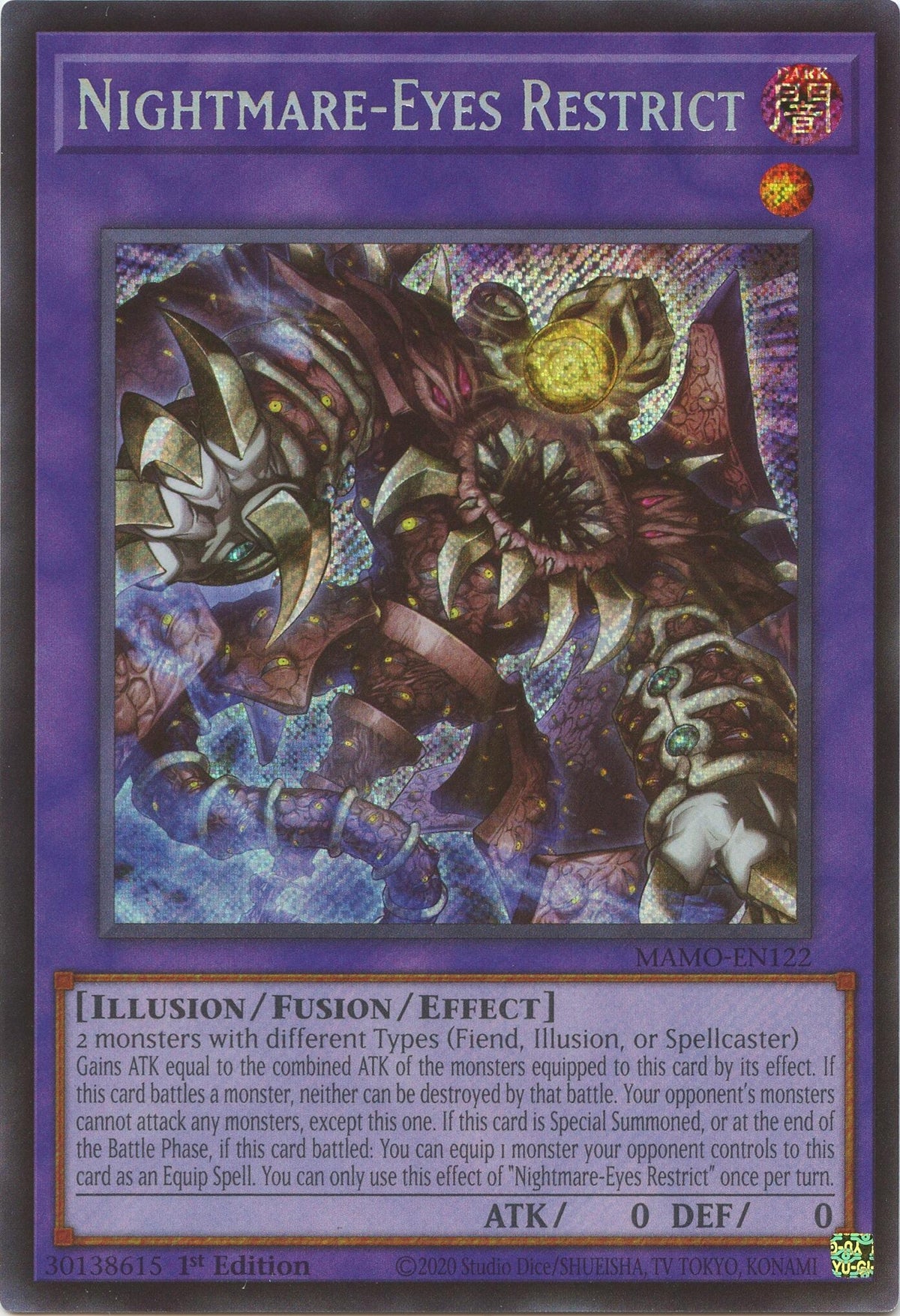 Nightmare-Eyes Restrict (MAMO-EN122) (Magnificent Monsters)