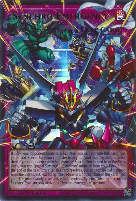 Synchro Emergency (Extended Art) (MAMO-EN009) (Magnificent Monsters)