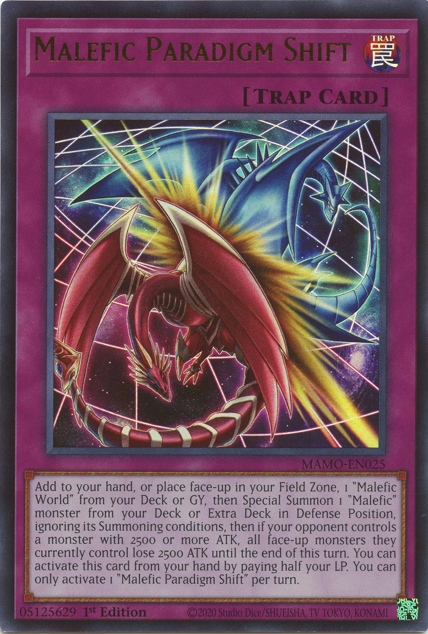 Malefic Paradigm Shift (MAMO-EN025) (Magnificent Monsters)