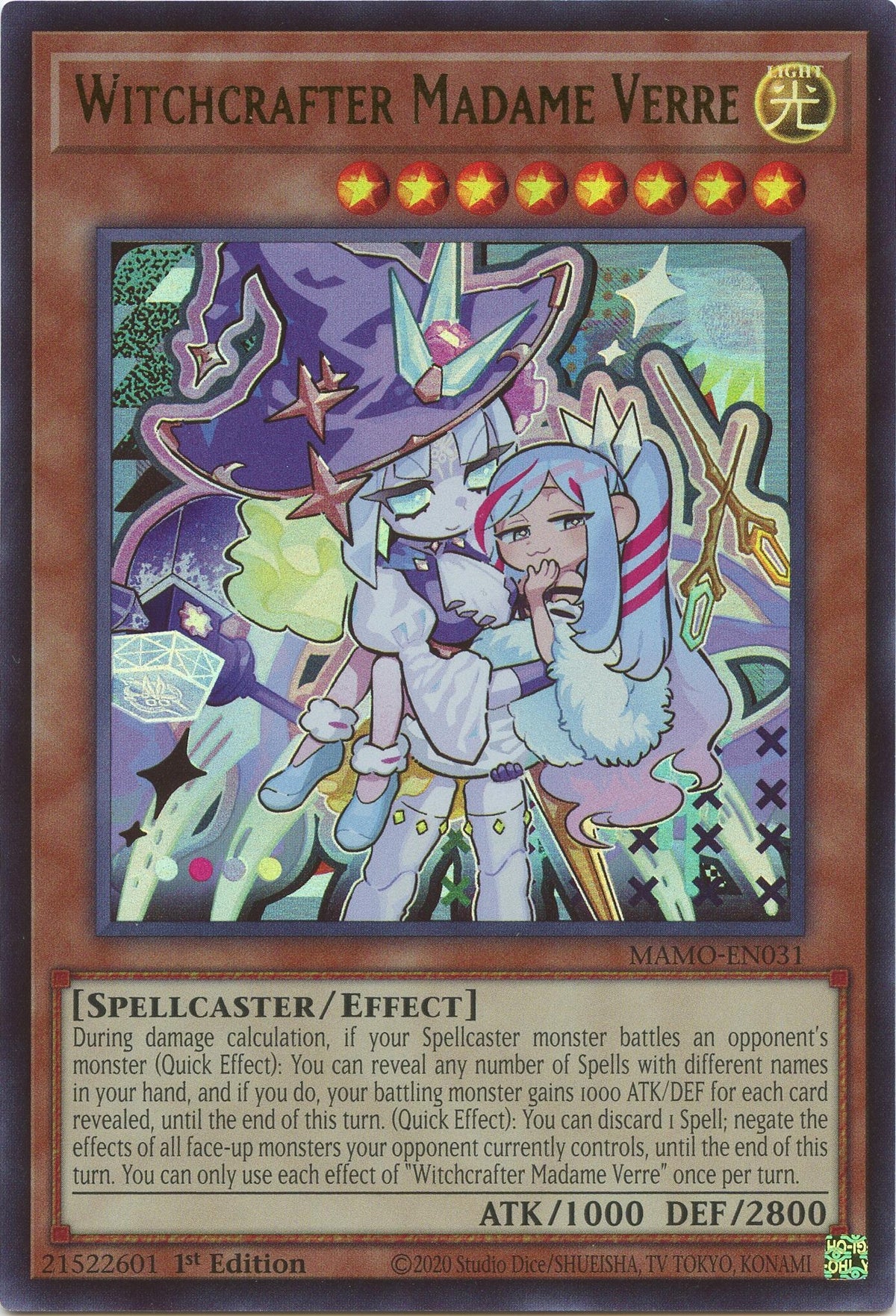 Witchcrafter Madame Verre (MAMO-EN031) (Magnificent Monsters)