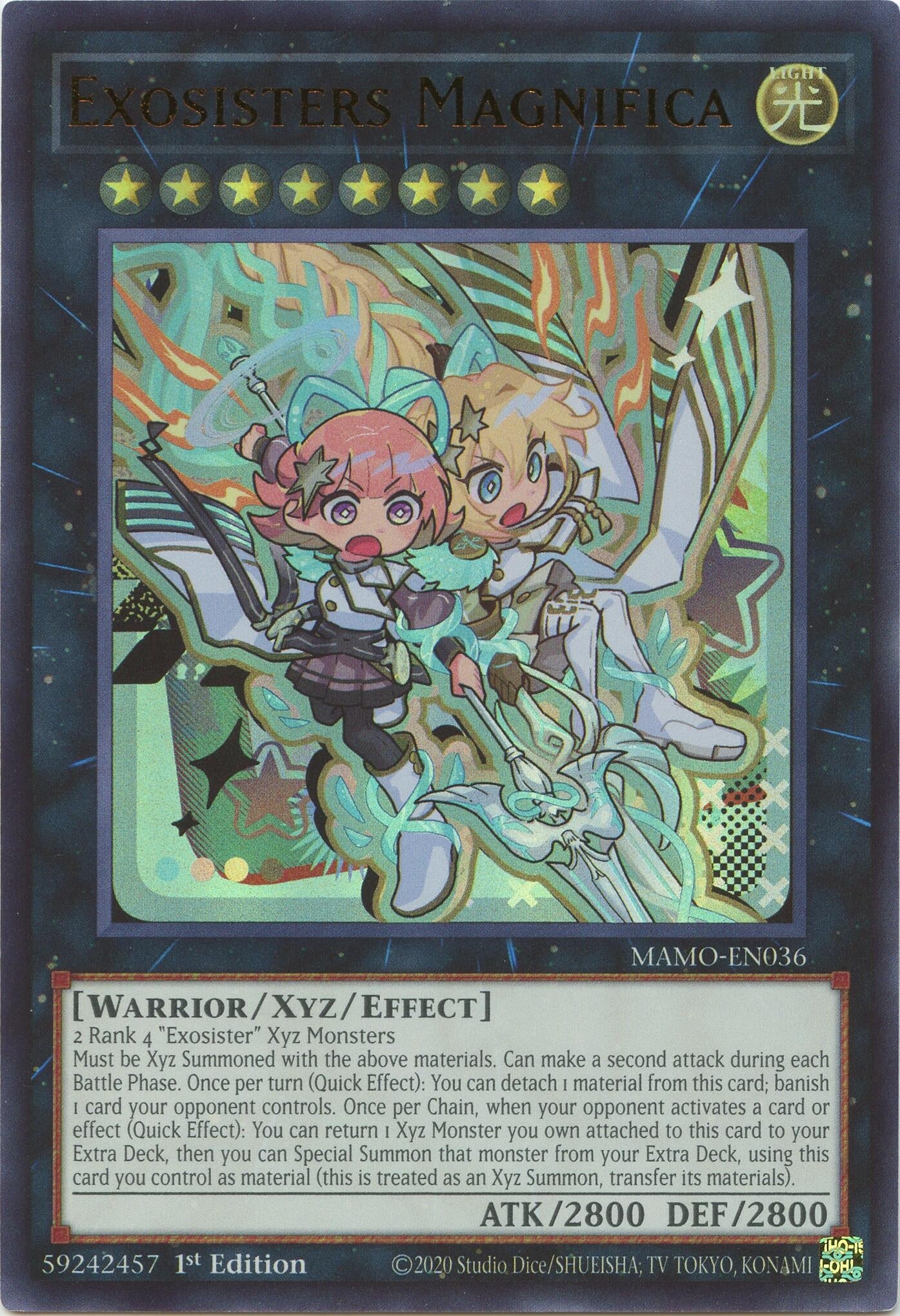 Exosisters Magnifica (MAMO-EN036) (Magnificent Monsters)