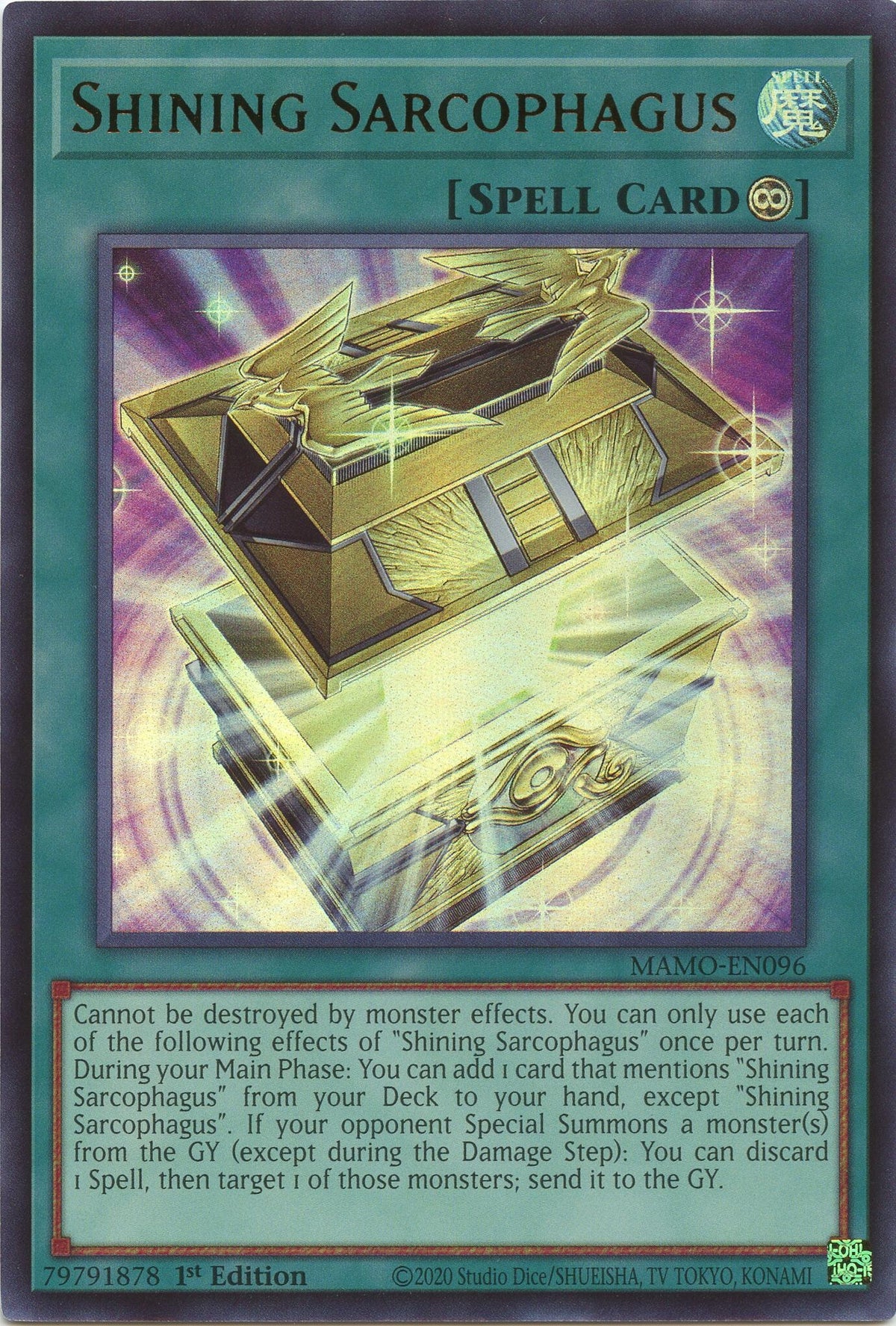 Shining Sarcophagus (MAMO-EN096) (Magnificent Monsters)