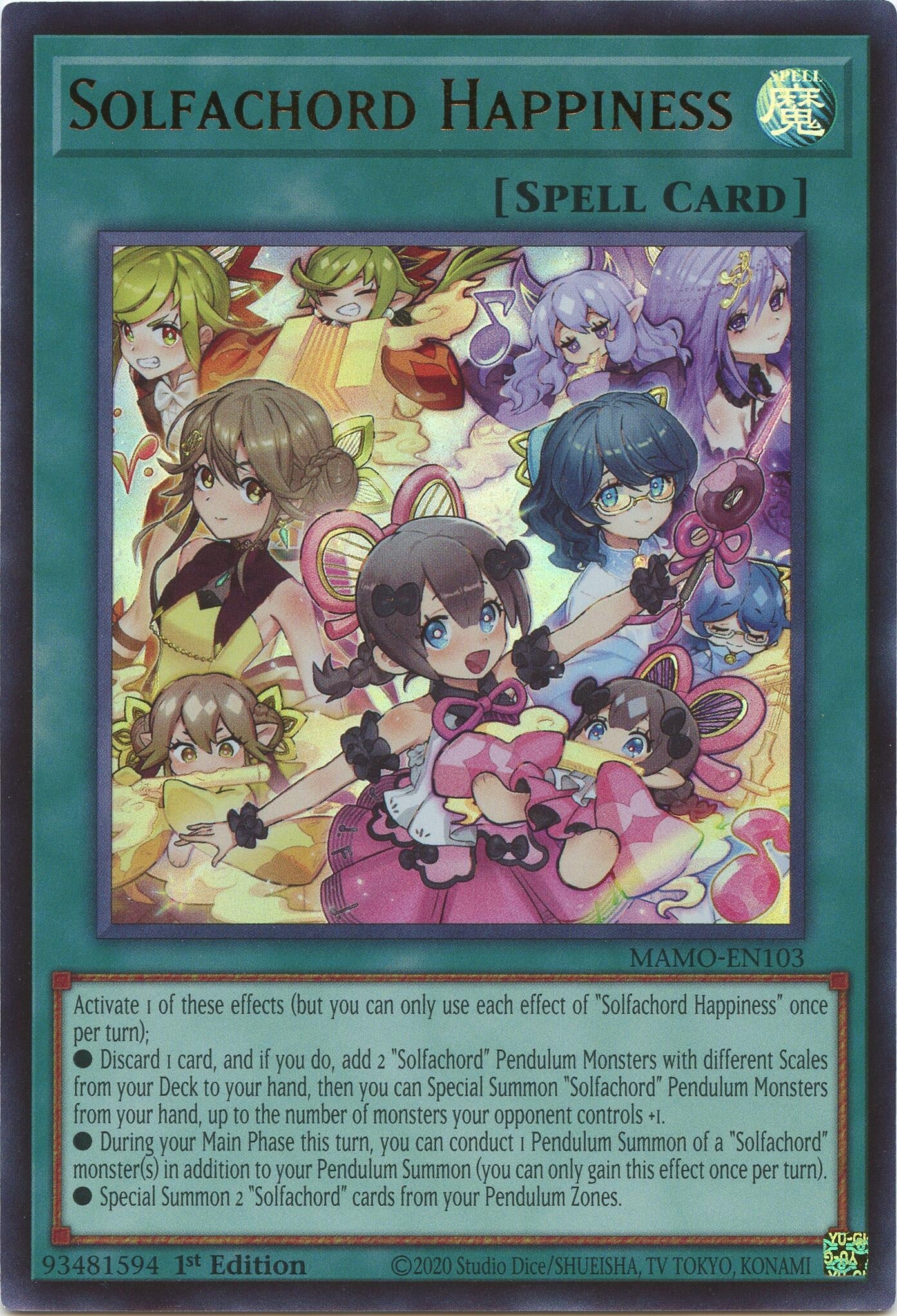 Solfachord Happiness (MAMO-EN103) (Magnificent Monsters)