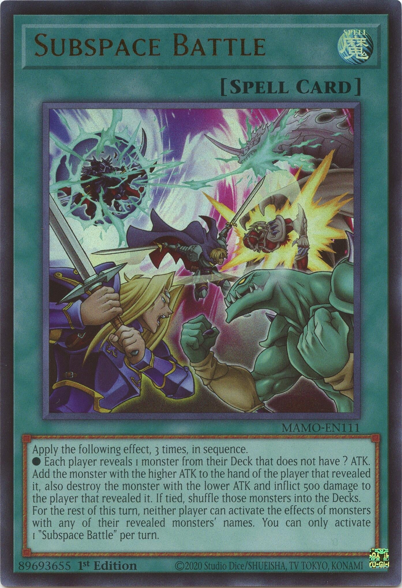 Subspace Battle (MAMO-EN111) (Magnificent Monsters)