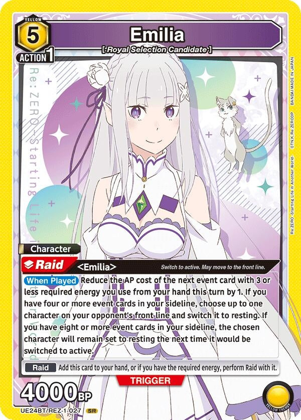 Emilia (027) (UE24BT/REZ-1-027) (UE24BT: Re:ZERO -Starting Life in Another World-)