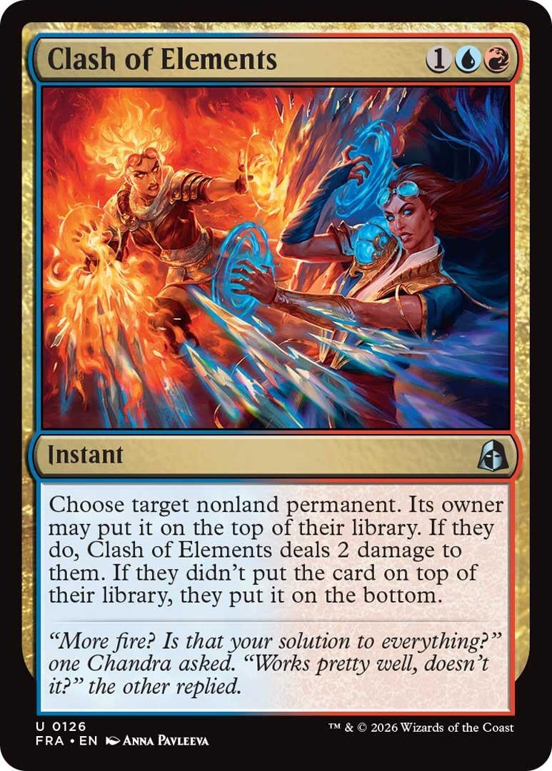 Image for Clash of Elements (126) (Reality Fracture) (FRA) - Magic: The Gathering