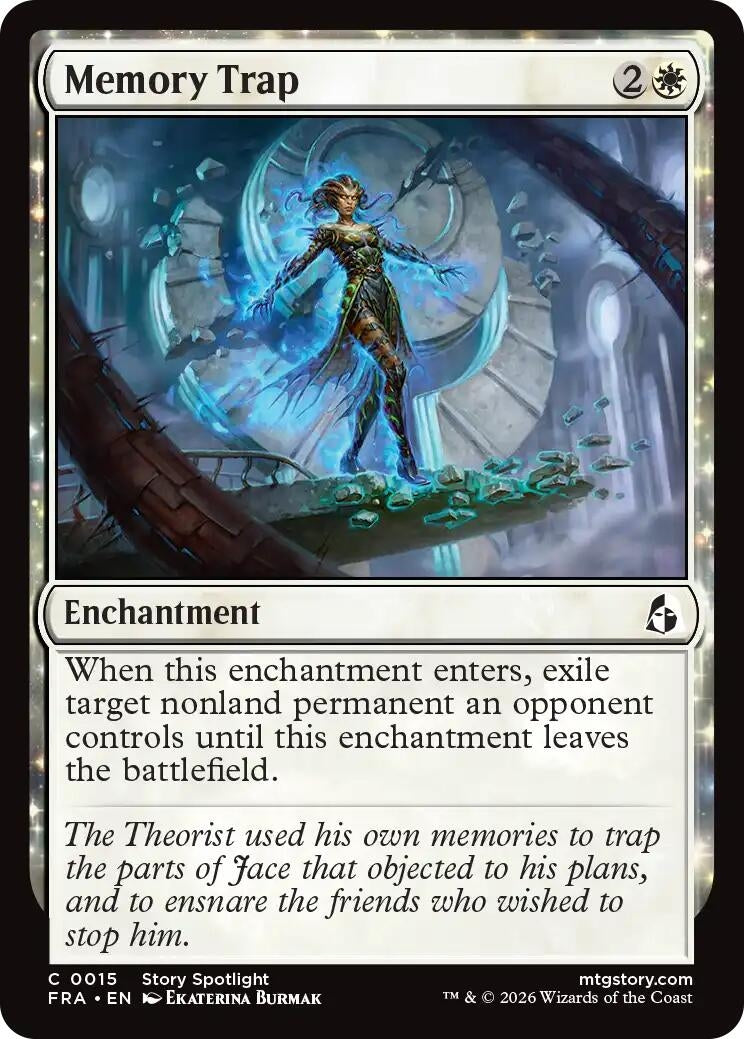 Image for Memory Trap (15) (Reality Fracture) (FRA) - Magic: The Gathering