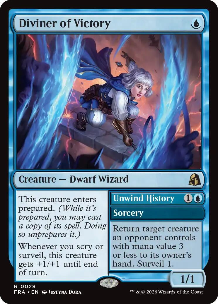 Image for Diviner of Victory (28) (Reality Fracture) (FRA) - Magic: The Gathering