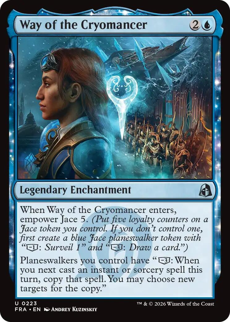 Image for Way of the Cryomancer (223) (Reality Fracture) (FRA) - Magic: The Gathering