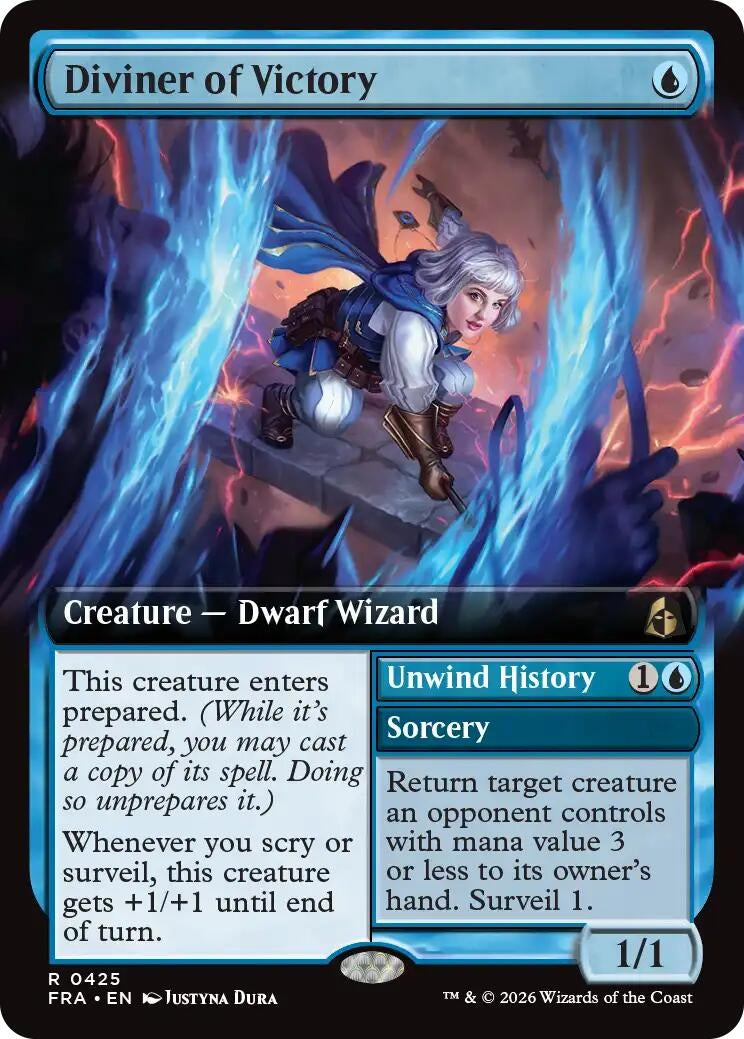 Image for Diviner of Victory (Extended) (425) (Reality Fracture) (FRA) - Magic: The Gathering