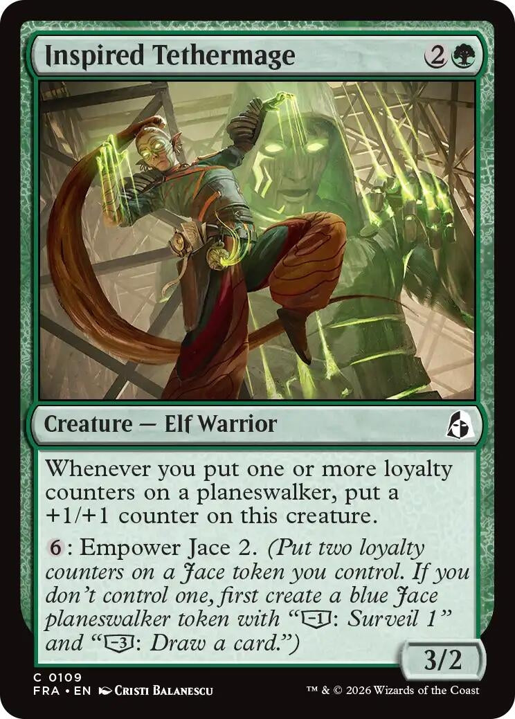 Image for Inspired Tethermage (109) (Reality Fracture) (FRA) - Magic: The Gathering