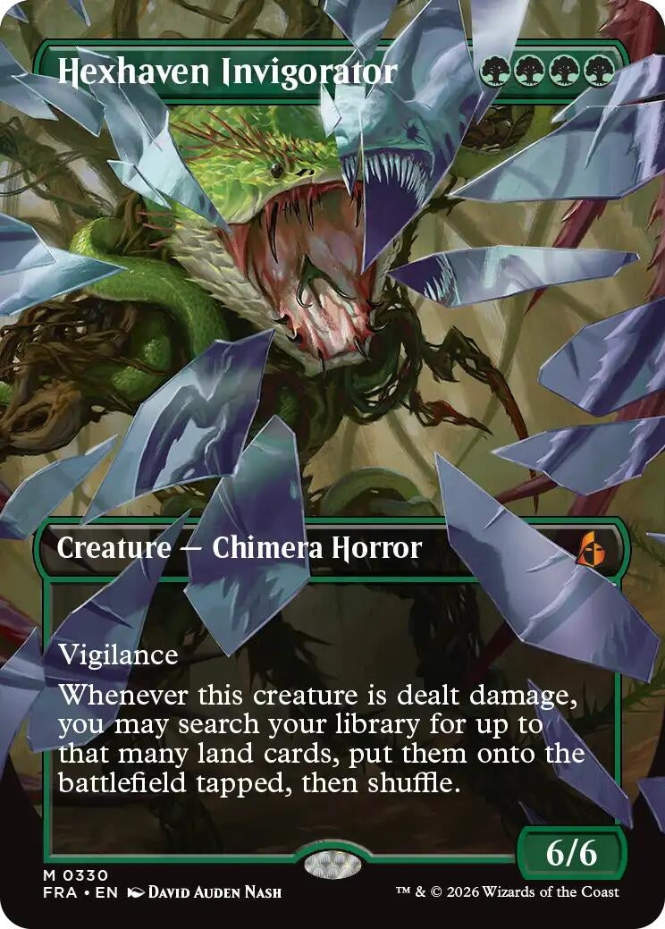 Image for Hexhaven Invigorator (Borderless) (330) (Reality Fracture) (FRA) - Magic: The Gathering
