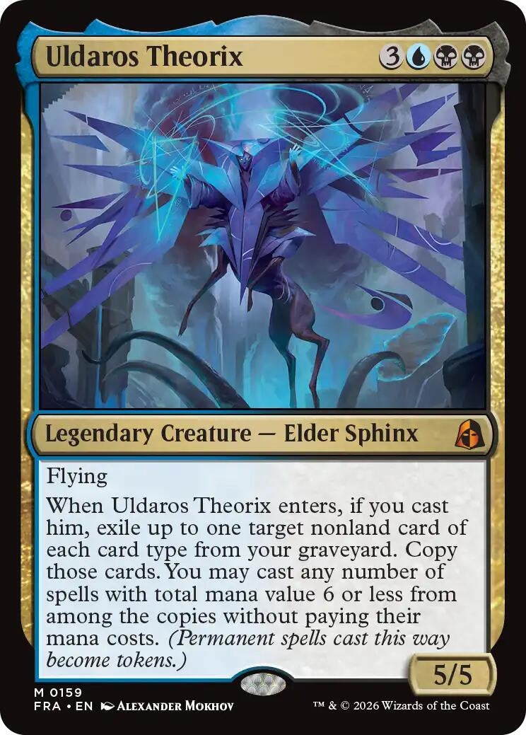 Image for Uldaros Theorix (159) (Reality Fracture) (FRA) - Magic: The Gathering