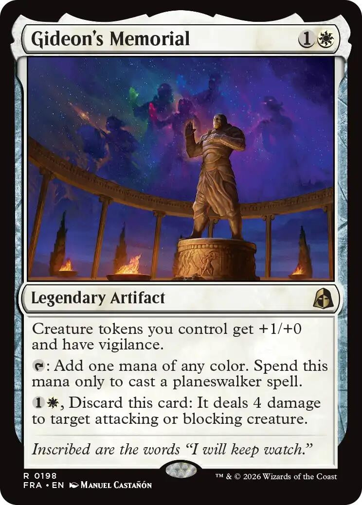 Gideon's Memorial (198) (Reality Fracture)