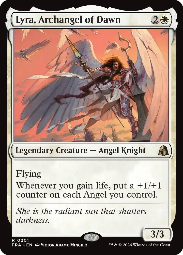 Lyra, Archangel of Dawn (201) (Reality Fracture)